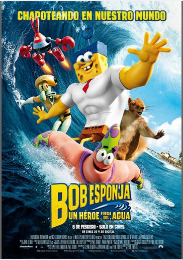 Bob Esponja 2015 Un Héroe Fuera Del Agua